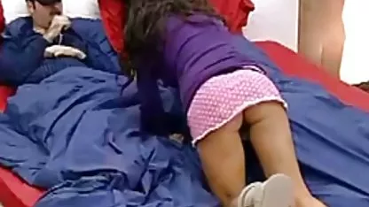 او تا به حال هیچ شکی نیست که بزرگ sex خواهر و برادر الاغ همسایه